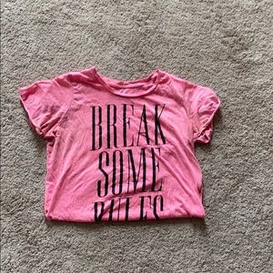 Pink shirt